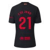 Maglia ufficiale Barcellona F. De Jong 21 Trasferta 2024-25 per Uomo